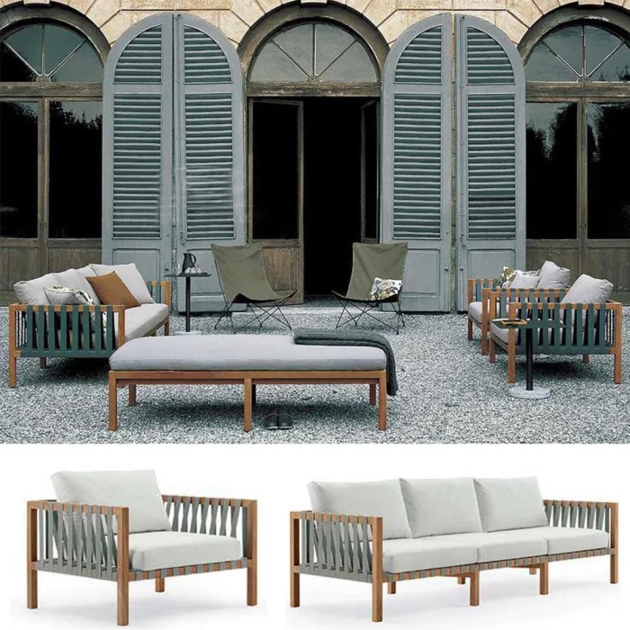 Mansion grade outdoor furniture